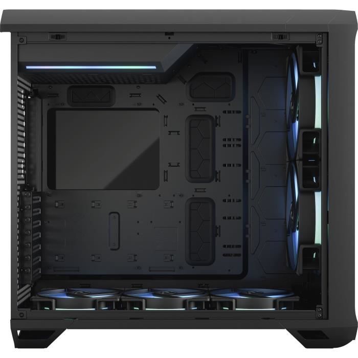 Boîtier PC - FRACTAL DESIGN - Torrent Black RGB TG Light Tint - SSI-CEB - Air flow optimisé avec 5 ventilateurs ARGB (FD-C-TOR1A-04) – Image 8