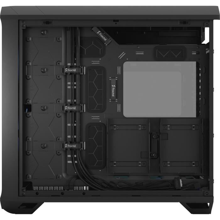 Boîtier PC - FRACTAL DESIGN - Torrent Black RGB TG Light Tint - SSI-CEB - Air flow optimisé avec 5 ventilateurs ARGB (FD-C-TOR1A-04) – Image 9