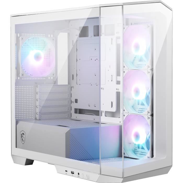 Boîtier PC - MSI - MAG PANO M100R PZ - Blanc – Image 2