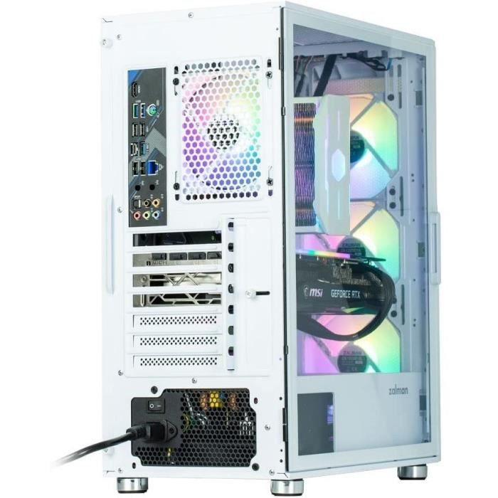 Boitier PC sans alimentation - ZALMAN i3 NEO (Blanc) - Moyen tour - Format ATX – Image 3