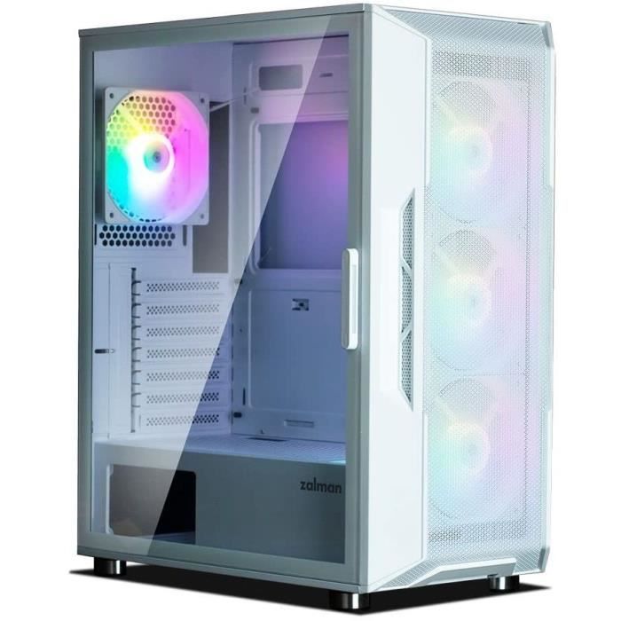 Boitier PC sans alimentation - ZALMAN i3 NEO (Blanc) - Moyen tour - Format ATX – Image 5