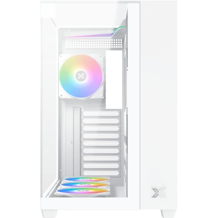 Boitier PC - XIGMATEK - Aqua V Arctic - Sans alimentation - Cube - Format ATX - Blanc – Image 4