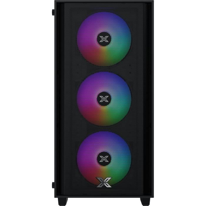 Boîtier PC - XIGMATEK - NYX Air II (Noir) - Mini tour - Format Micro-ATX - Sans alimentation – Image 2