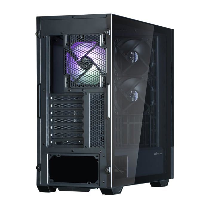 Boitier PC - ZALMAN - Z10 DS - Sans alimentation- Moyen tour - Format ATX - Noir – Image 2