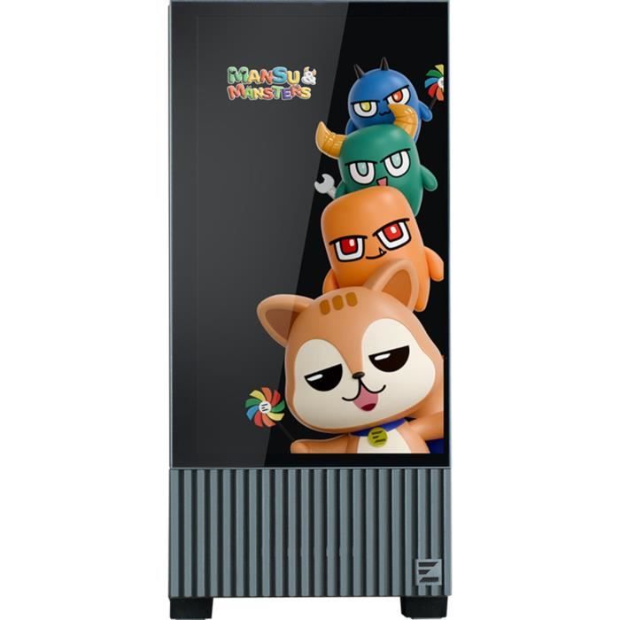 Boitier PC - ZALMAN - Z10 DS - Sans alimentation- Moyen tour - Format ATX - Noir – Image 4