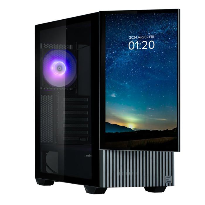 Boitier PC - ZALMAN - Z10 DS - Sans alimentation- Moyen tour - Format ATX - Noir