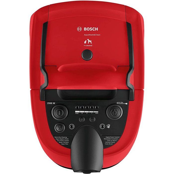 Aspirateur avec sac - Bosch - BWD421PET - Brosse turbo - Nettoyage humide - Grand réservoir d'eau – Image 3