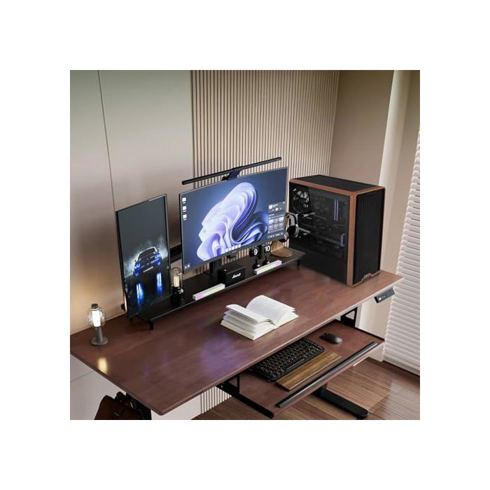 Boîtier PC - Lian Li - Lancool 217 - Noir - 5 ventilateurs - Verre trempé - Accents en bois de noyer – Image 4