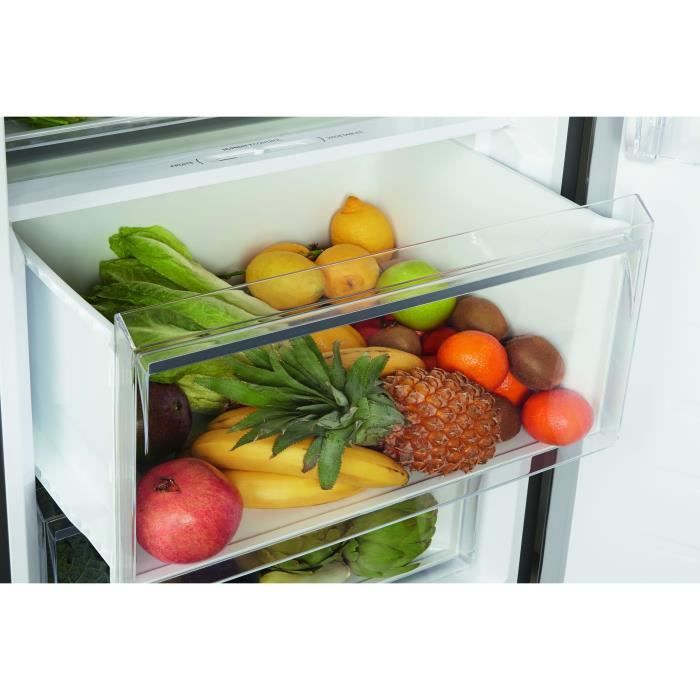 BRANDT BFL862YNX Réfrigérateur 1 porte - 355 L - Froid ventilé - L59,5 x H185 cm - Inox – Image 5