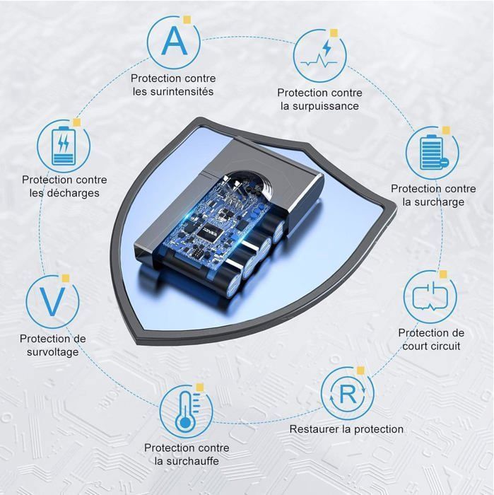 Buture-V7 Remplacement Batterie 6000mAh pour Dyson Aspirateurs V7 SV11 Motorhead Absolute Animal Mattress Fluffy Trigger V7 – Image 2