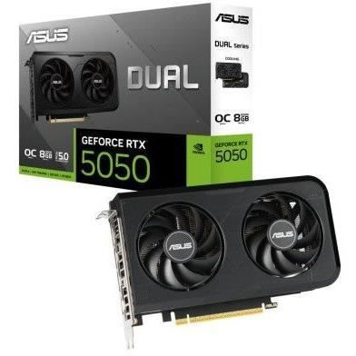 Carte graphique - ASUS - DUAL RTX 5050 O8G - 8 Go GDDR6 - 320 Go/s - 8K 120Hz – Image 3