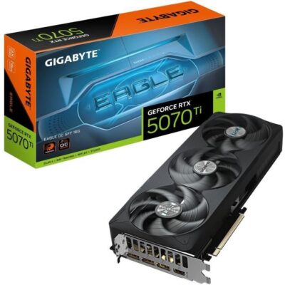 Carte graphique - GIGABYTE - GeForce RTX 5070 Ti EAGLE OC SFF 16G - GDDR7 - 7680x4320 - PCI-E 5.0