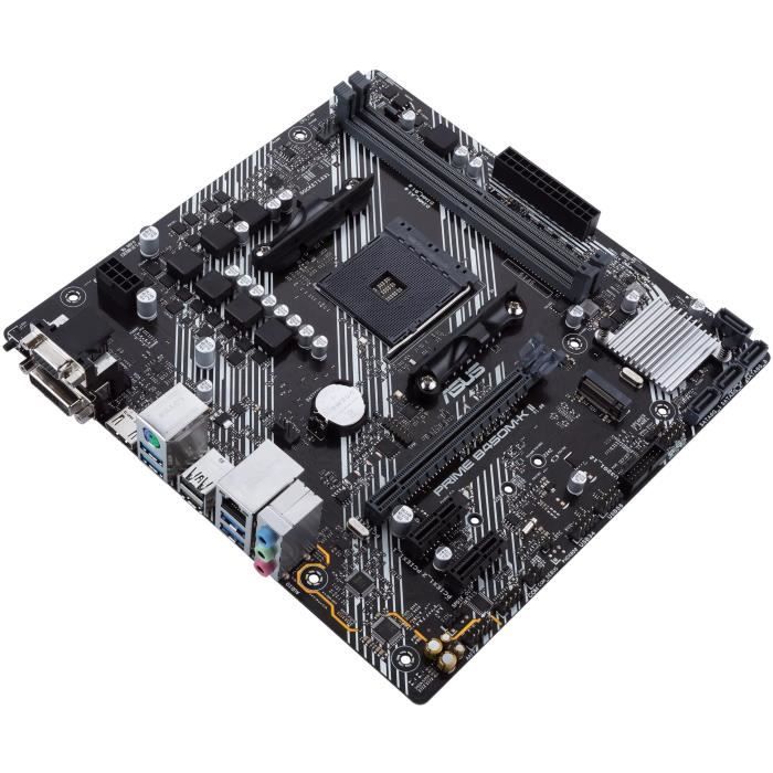 Carte mère - ASUS - Prime B450M-K II - AMD B450 - Emplacement AM4 micro ATX – Image 4