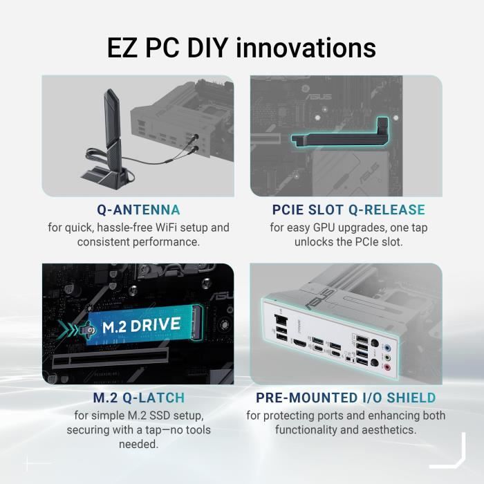 Carte mère - ASUS - PRIME X870-P WIFI – Image 4