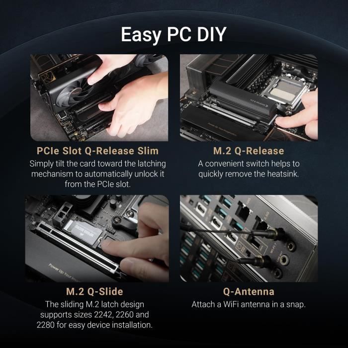 Carte mère - ASUS - PROART X870E-CREATOR WIFI – Image 5