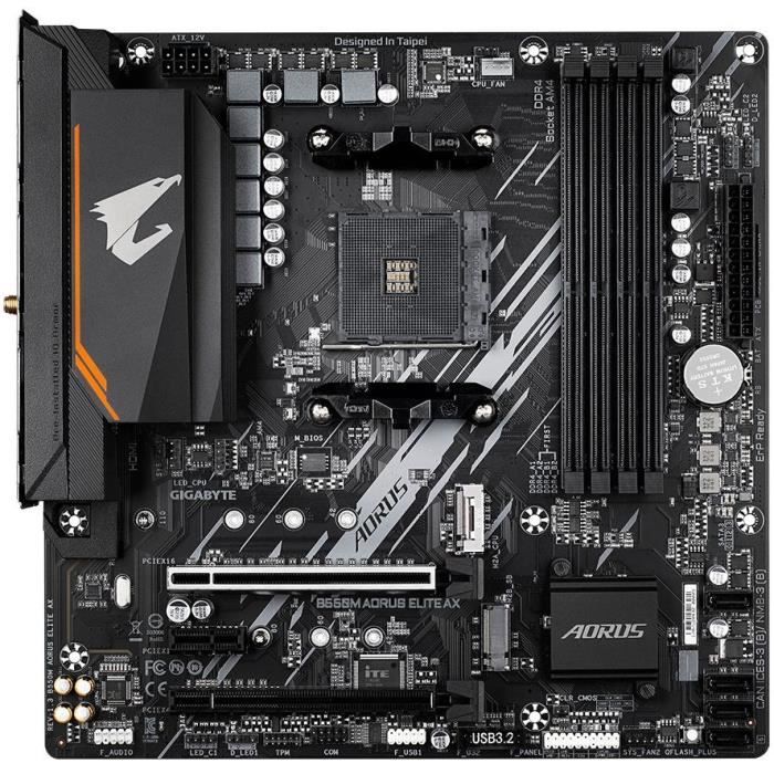 Carte mère - GIGABYTE - B550M AORUS ELITE AX – Image 2