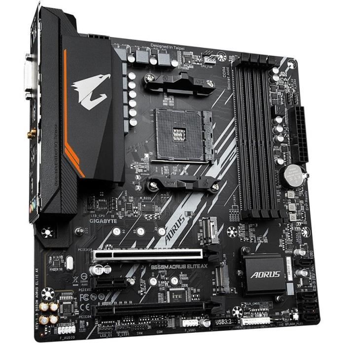 Carte mère - GIGABYTE - B550M AORUS ELITE AX – Image 3