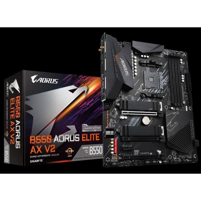 Carte mère - GIGABYTE TECHNOLOGY - B550 AORUS ELITE AX V2 – Image 5