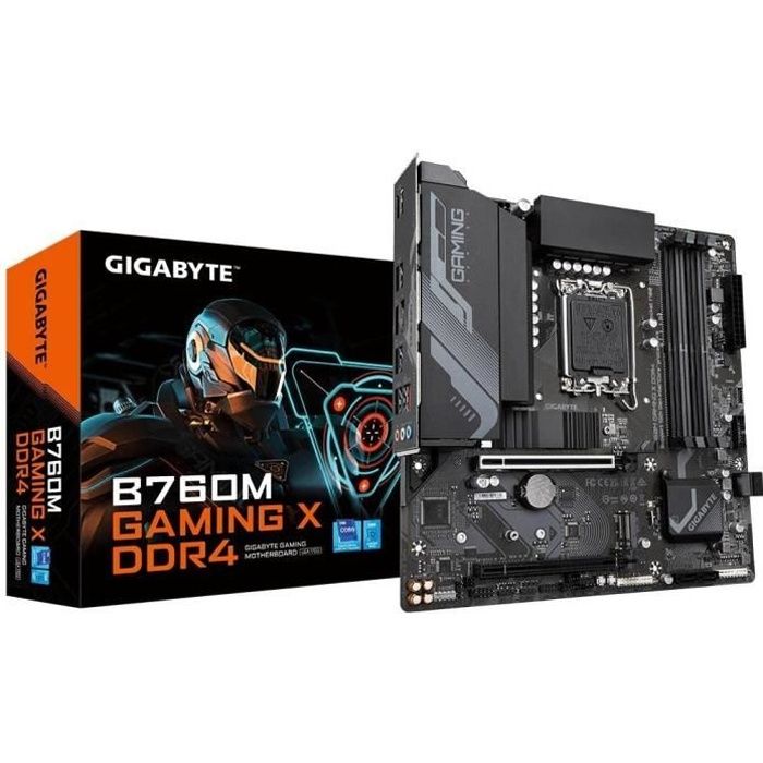 Carte mère - GIGABYTE TECHNOLOGY - B760M GAMING X DDR4