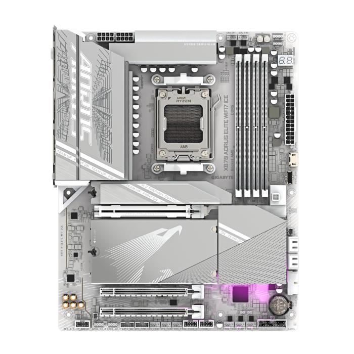 Carte mère - GIGABYTE - X870 A ELITE WF7 ICE – Image 2