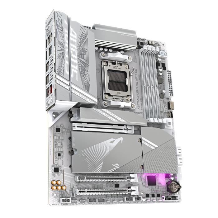 Carte mère - GIGABYTE - X870 A ELITE WF7 ICE – Image 3