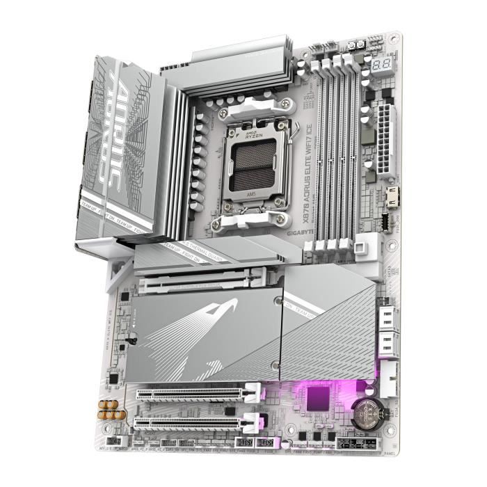 Carte mère - GIGABYTE - X870 A ELITE WF7 ICE – Image 4