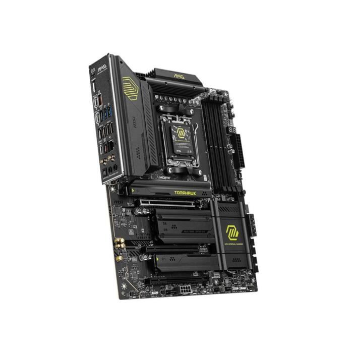 Carte mère - MSI - MAG X870 TOMAHAWK WIFI - Wi-Fi 7, 5G LAN, USB 40 Gb/s, PCIe 5.0, AMD Ryzen 9000 – Image 3