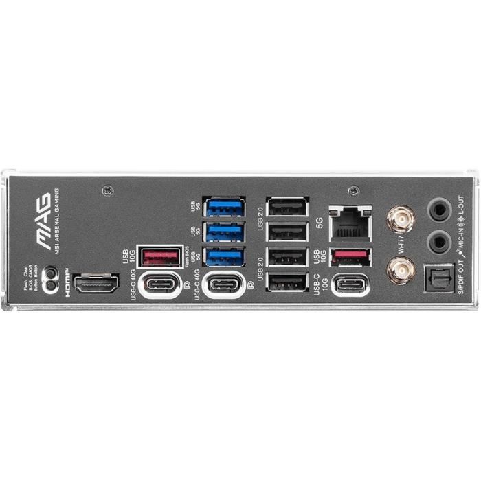 Carte mère - MSI - MAG X870E TOMAHAWK WIFI Emplacement AM5 ATX – Image 5