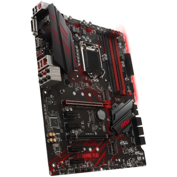 Carte mere MSI MPG Z390 Gaming Plus, Intel Z390 - Sockel 1151 – Image 2