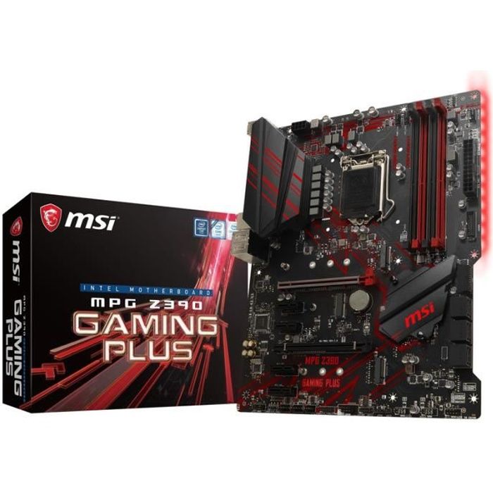Carte mere MSI MPG Z390 Gaming Plus, Intel Z390 - Sockel 1151