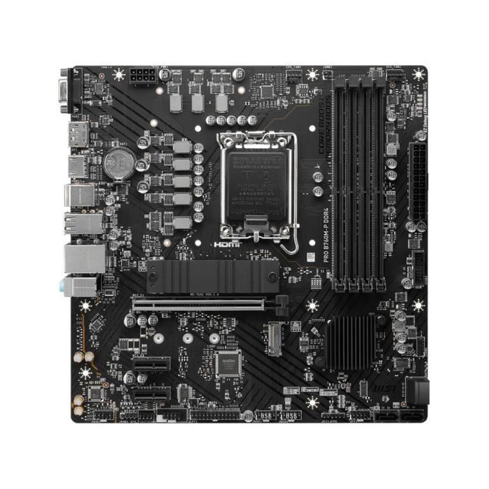 Carte Mère - MSI - PRO B760M-P - Socket LGA1700 - DDR5 – Image 3
