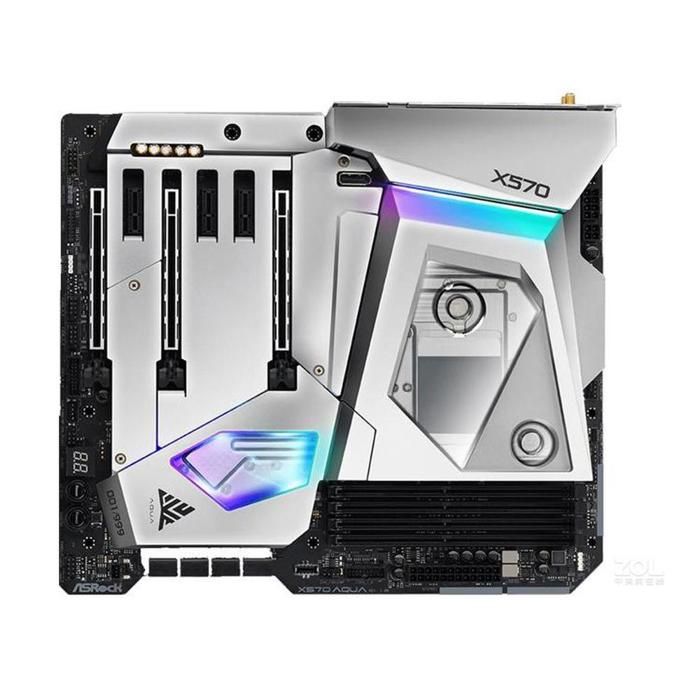 Carte mère ASRock X570 Aqua AMD X570 Socket AM4 4xDDR4 128GB E-ATX – Image 3