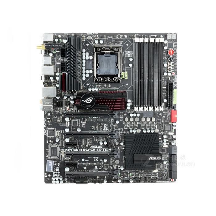 Carte mère ASUS Rampage III Black Edition Intel X58 LGA 1366 6xDDR3 48GB E-ATX – Image 5