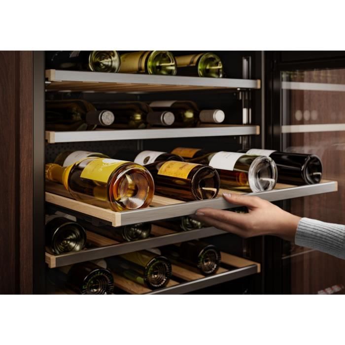Cave vin intgrable sous plan ELECTROLUX - EWUS052B5B - 52 bouteilles - Commandes lectroniques - Encastrement H 822 x L 600 x P 5 – Image 3