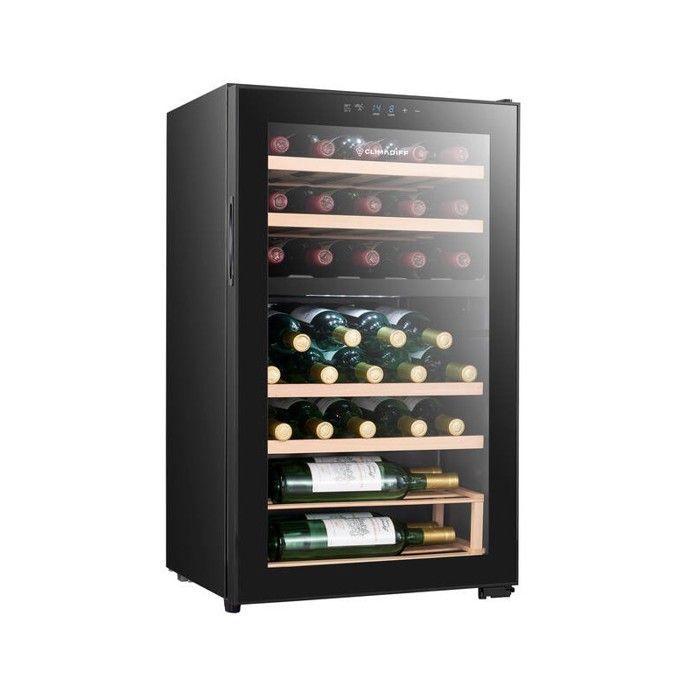 Cave à vin CEPAGE33DZ – 33 bouteilles – Double zone – Température réglable 5-20 °C – Éclairage LED – Compatible Vinotag – Image 2
