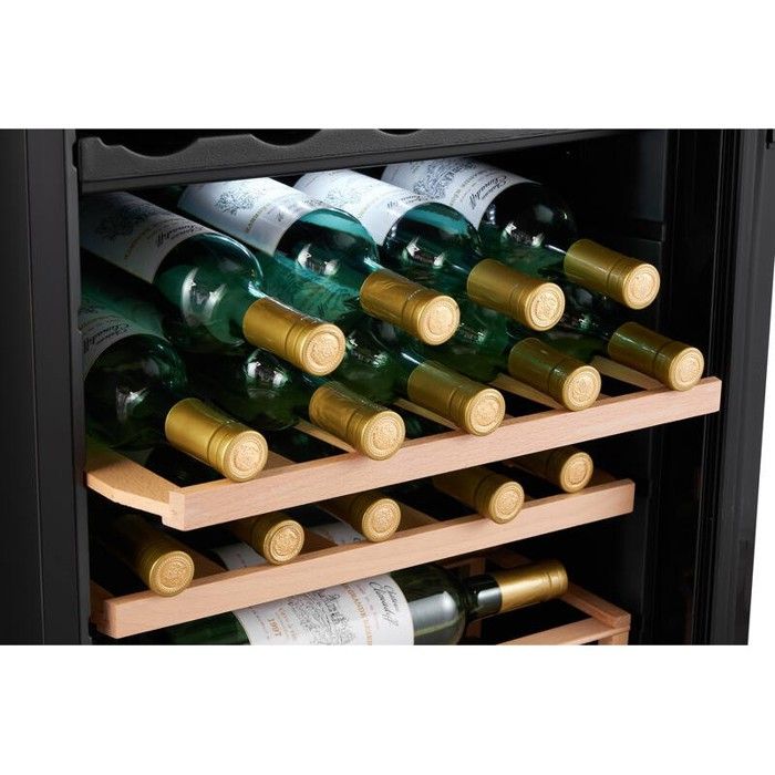 Cave à vin CEPAGE33DZ – 33 bouteilles – Double zone – Température réglable 5-20 °C – Éclairage LED – Compatible Vinotag – Image 5