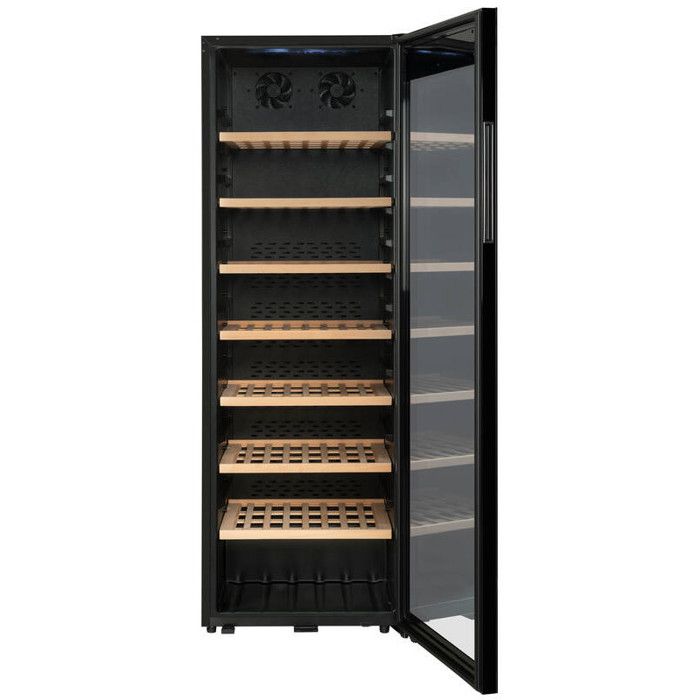 Cave à vin CLASSIC185 – 185 bouteilles – Vieillissement longue durée – Température réglable 5-20 °C – Design traditionnel – 38 dB – Image 3