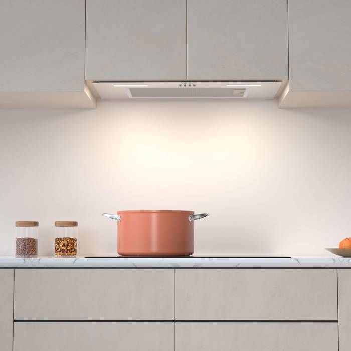 CIARRA Hotte Groupe Filtrant 60cm A+++ 650m3/h 3 Vitesses Recyclage ou Evacuation Inox CD6926AS – Image 5