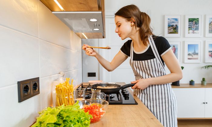 CIARRA Hotte Intégrée 52cm Groupe Filtrant 300 m³/h 3 Vitesses - Evacuation ou Recyclage LED - Inox – Image 5