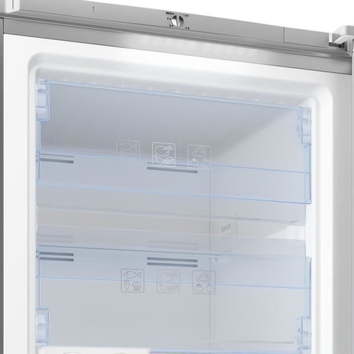 Congélateur armoire - BEKO série b100 - RFNE290L41WN - Classe E - 256 L - 5 tiroirs - 59,5 x 70 x 171,4 cm - Blanc – Image 7