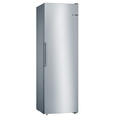 Congélateur armoire - BOSCH SER4 - GSN36VLEP - Classe E - 242 L - 186 x 60 x 65 cm - Inox