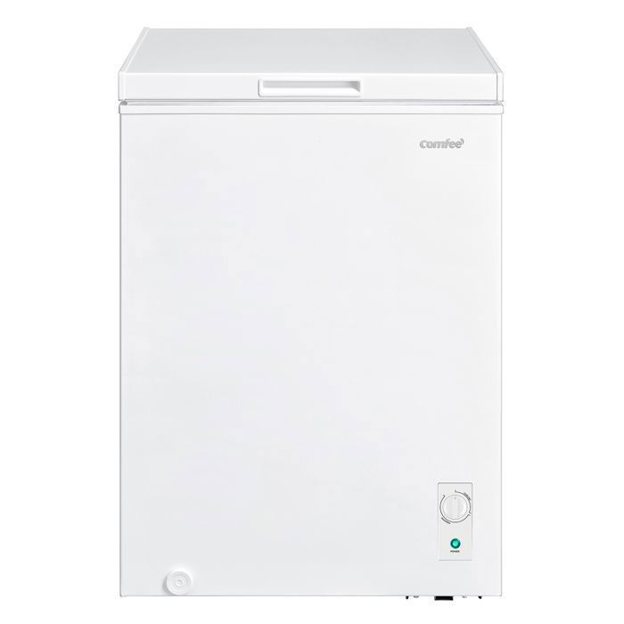 Congélateur Coffre Comfee RCC102WH2EU(E) 99L -Classe E - Contrôle Mécanique - 38dB - Compresseur Inverter - LED - 54.7x44.6x85cm