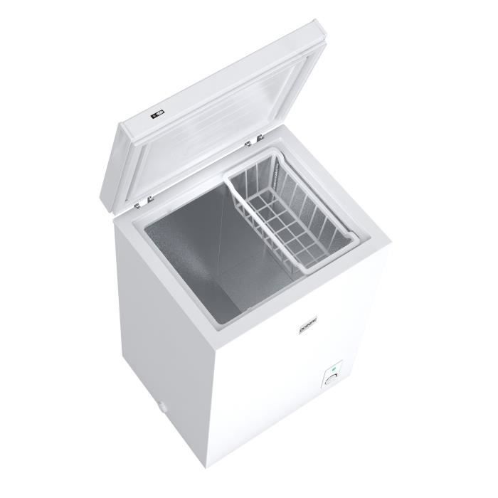 Congélateur coffre OCEANIC OCEACCF99W3 99L - Classe E - Blanc – Image 2