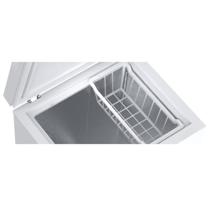 Congélateur coffre OCEANIC OCEACCF99W3 99L - Classe E - Blanc – Image 3