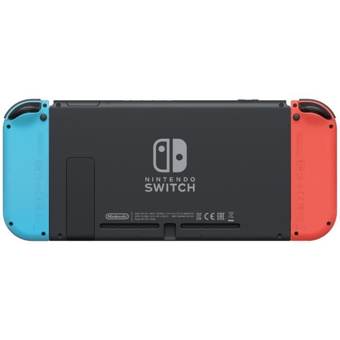 Console Nintendo Switch • Bleu Néon & Rouge Néon + Mario Kart 8 Deluxe (Code) + 3 mois d'abonnement NSO (Code) – Image 4