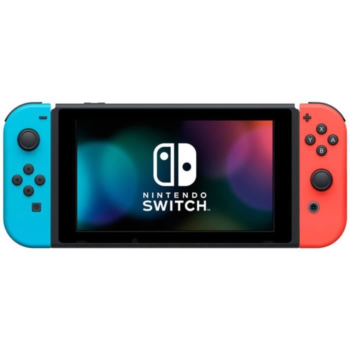 Console Nintendo Switch • Bleu Néon & Rouge Néon + Mario Kart 8 Deluxe (Code) – Image 3