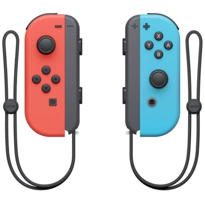 Console Nintendo Switch - Modèle OLED • Bleu Néon & Rouge Néon – Image 5