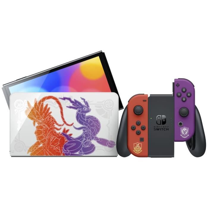 Console Nintendo Switch - Modèle OLED • Édition Limitée Pokémon Violet & Écarlate – Image 2