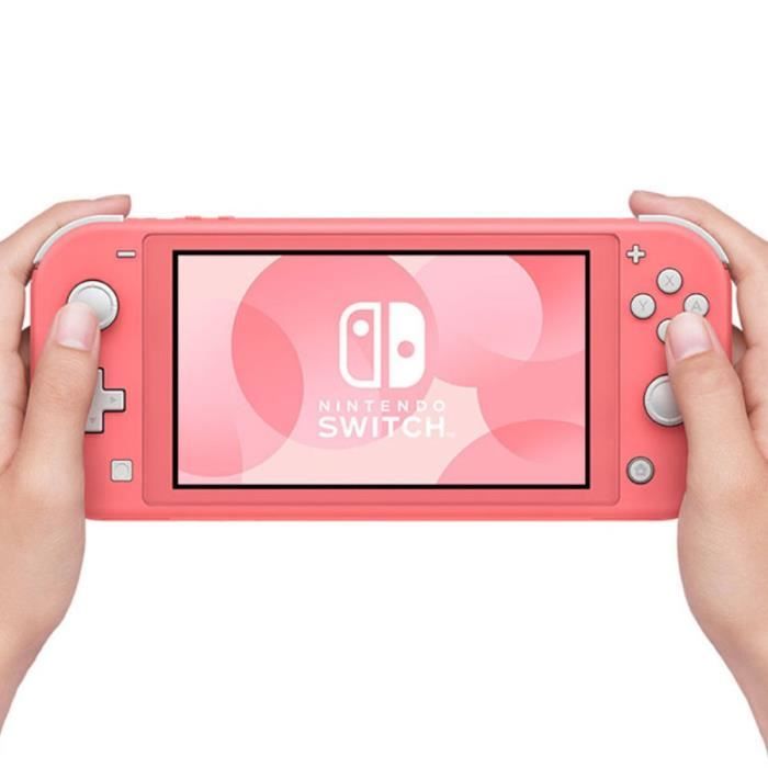 Console portable Nintendo Switch Lite • Corail + Animal Crossing: New Horizons (Téléchargement) – Image 4
