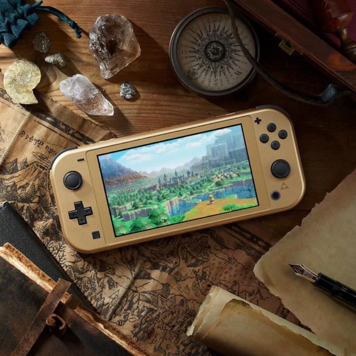 Console portable Nintendo Switch Lite • Édition Limitée Hyrule + 12 mois d'abonnement NSO avec Pack Additionel (Code) – Image 4